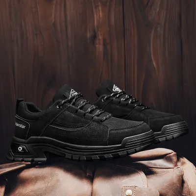 LOW-TOP CASUAL OUTDOOR WEAR-RESISTANT SHOE GB-0012