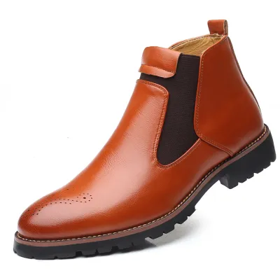 CROSS-BORDER KOREAN FASHION LEATHER BOOT GB-6565