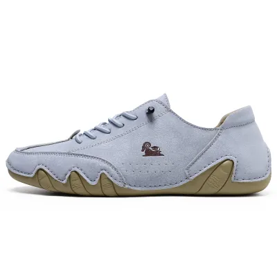 LOW-TOP GERMAN TREND LEATHER CASUAL SHOE GB-8009