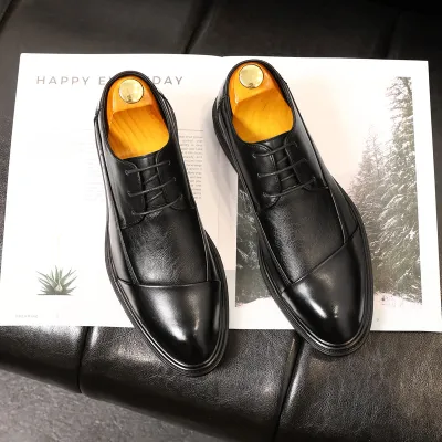  KOREAN STYLE TRENDY FORMAL BUSINESS SHOE GB-1088