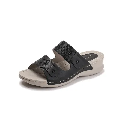 CASUAL STYLE THICK-SOLED SANDAL GB-0028