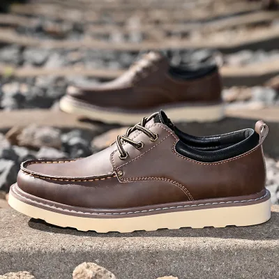 AMERICAN RETRO STYLE  CASUAL LEATHER  SHOES GB-AC150
