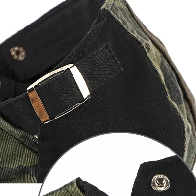 CAMOUFLAGE KOREAN STYLE DUCKBILL CAP GB-0842Kh