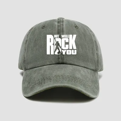 ROCK PUNK SUN VISOR BASEBALL CAP GB-1318ARGR