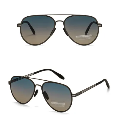SCREW-FREE ULTRA-LIGHT POLARIZED SUNGLASSES GB-9802GBLT