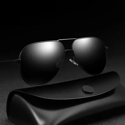 METAL POLARIZED PERSONALITY TREND SUNGLASSES GB-8032B