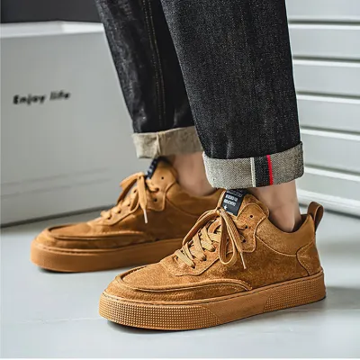 BRITISH STYLE LOW-TOP CASUAL SHOE GB-V888