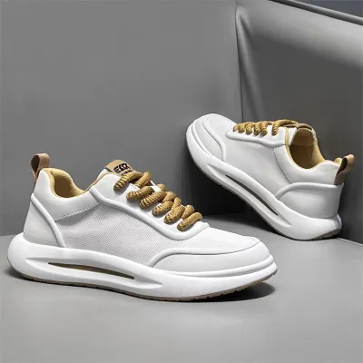 BREATHABLE RETRO STYLE MESH CASUAL SHOE GB-D383