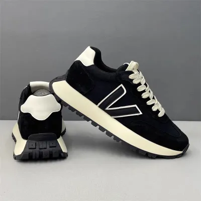 KOREAN STYLE THICK-SOLED LACE-UP SNEAKER GB-B905