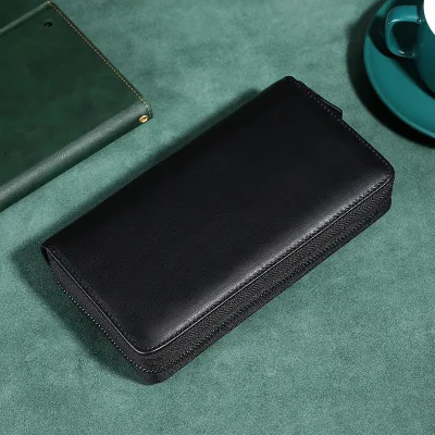 GENUINE LEATHER MULTIFUNCTIONAL BUSINESS CLUTCH GB-P603B
