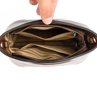 GENUINE LEATHER ENVELOPE WOMEN'S BAG GB-6089AP