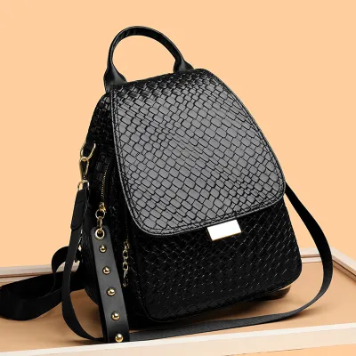 MULTI-PURPOSE WITH LARGE COVER  TRAVEL WOMEN'S BACKPACK GB-W201BWOVEN