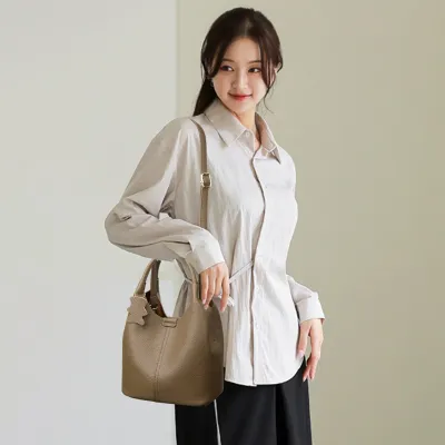 HIGH-END GENUINE LEATHER WOMEN'S  BAG GB-2619KH