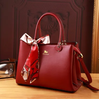 VERSATILE LARGE CAPACITY GENUINE LEATHER WOMEN'S BAG GB-0263R