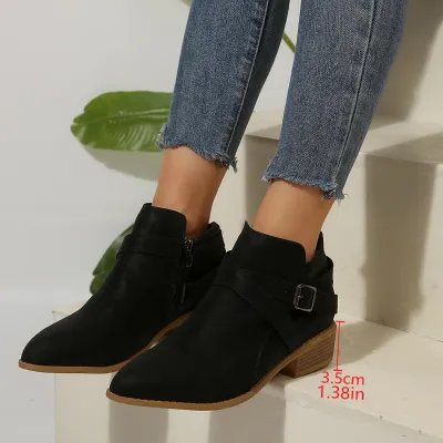 FOREIGN TRADE CROSS-BORDER ROMAN RETRO FASHION WOMEN'S  BOOT GB-0241