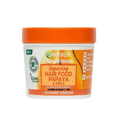 Hair Food Papaya & Amla 3 In 1 Damaged Hair Mask 400m