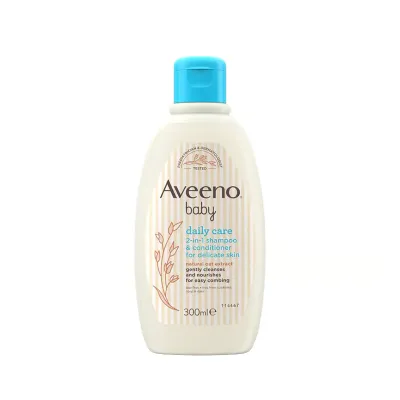 Aveeno Baby Daily Care 2-in-1 Shampoo & Conditioner 300ml