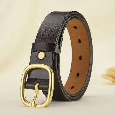 Korean Genuine Leather Belt