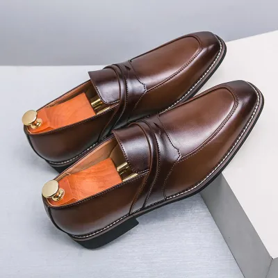 Men's Business Casual Leather Shoes
