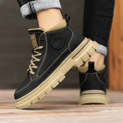  Height-Enhancing Martin Boots