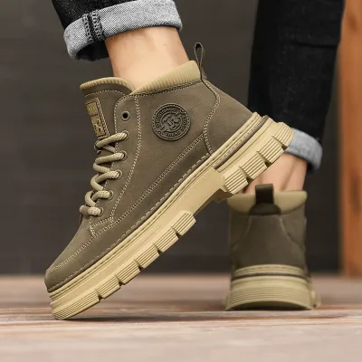 Height-Enhancing Martin Boots
