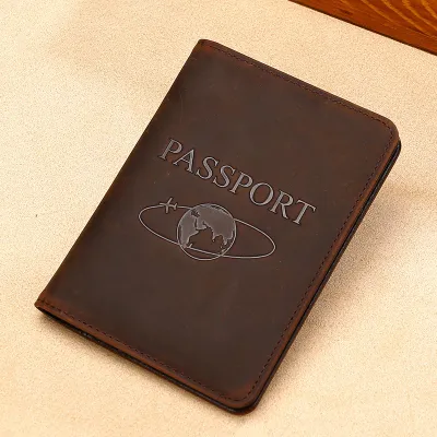 Genuine Leather Passport Case