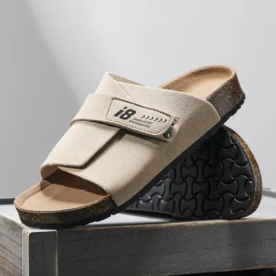 Fashion Casual Birkenstock Cork Slippers 