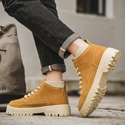 Outdoor Sports Leather Men's Boots