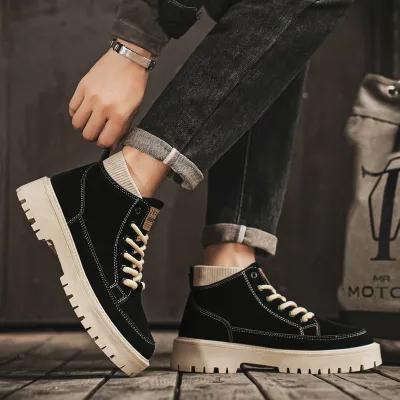 Outdoor Sports Leather Men's Boots