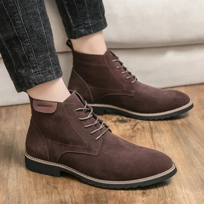 Pointed Chelsea Retro Ankle Boots