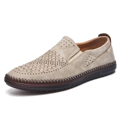 Low-Top Cowhide Loafer