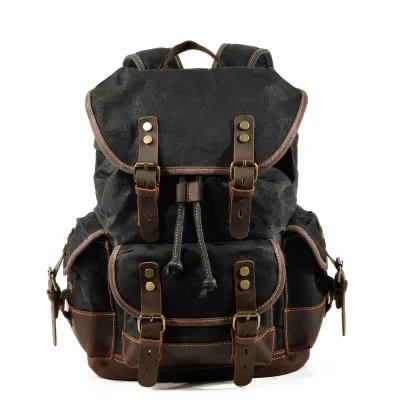 Genuine Leather Mountaineering Bag
