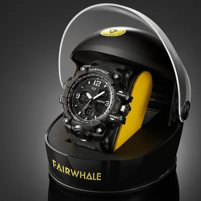 Transparent Waterproof Sports Watch