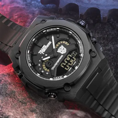 Octagonal Dial Sports Watch