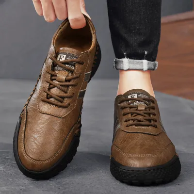 Hand-stitched Leather Shoes