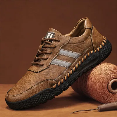 Hand-stitched Leather Shoes