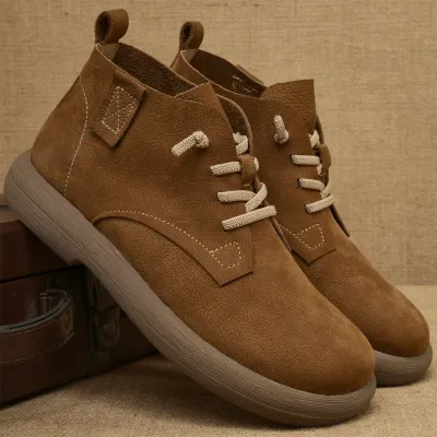 Soft-Soled Leather Shoes