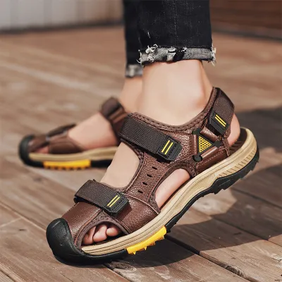 Genuine Leather Breathable Sandal