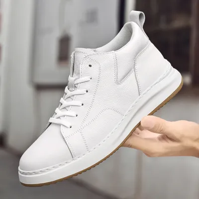 Cowhide Cotton Shoes