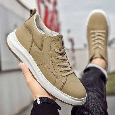 Cowhide Cotton Shoes