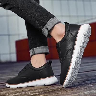 Microfiber Leather Casual Shoes