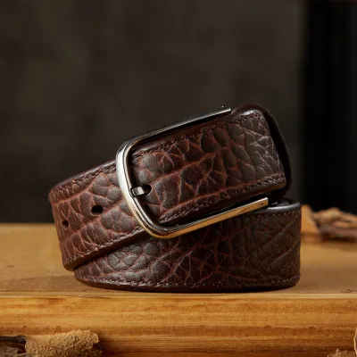 Handmade Buffalo Leather Belt