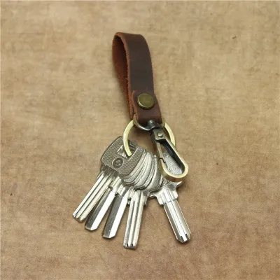 Handmade Genuine Leather Keychain