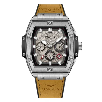 Barrel-Shaped Quartz Watch