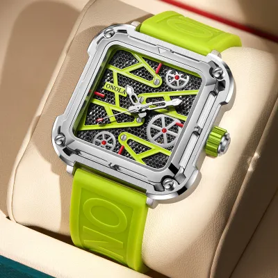 Square Mechanical Watch