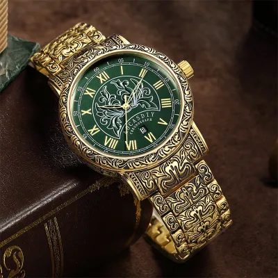 Vintage Luxury Pattern Watch