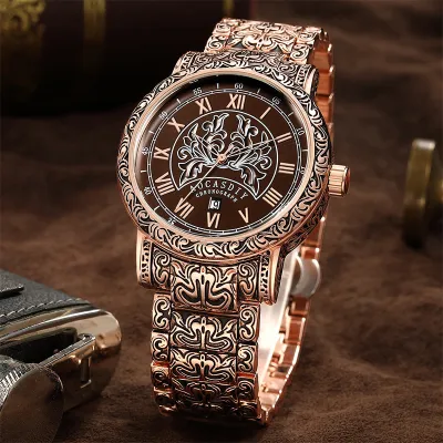 Vintage Luxury Pattern Watch