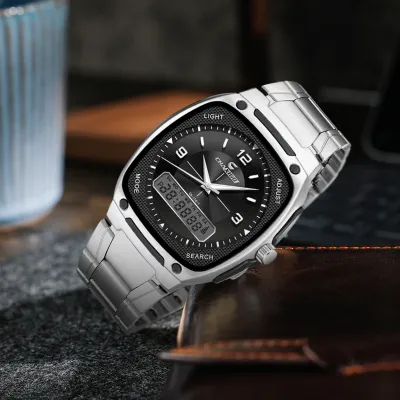 Dual Dial Quartz Watch