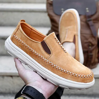 Lightweight Leather Men's Shoes
