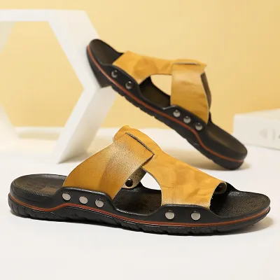Genuine Leather Men's Sandals